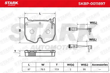 JUEGO DE PASTILLAS DE FRENO