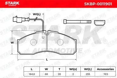 JUEGO DE PASTILLAS DE FRENO