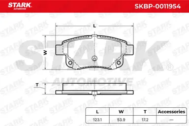 JUEGO DE PASTILLAS DE FRENO