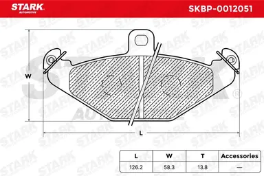 JUEGO DE PASTILLAS DE FRENO