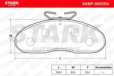 JUEGO DE PASTILLAS DE FRENO