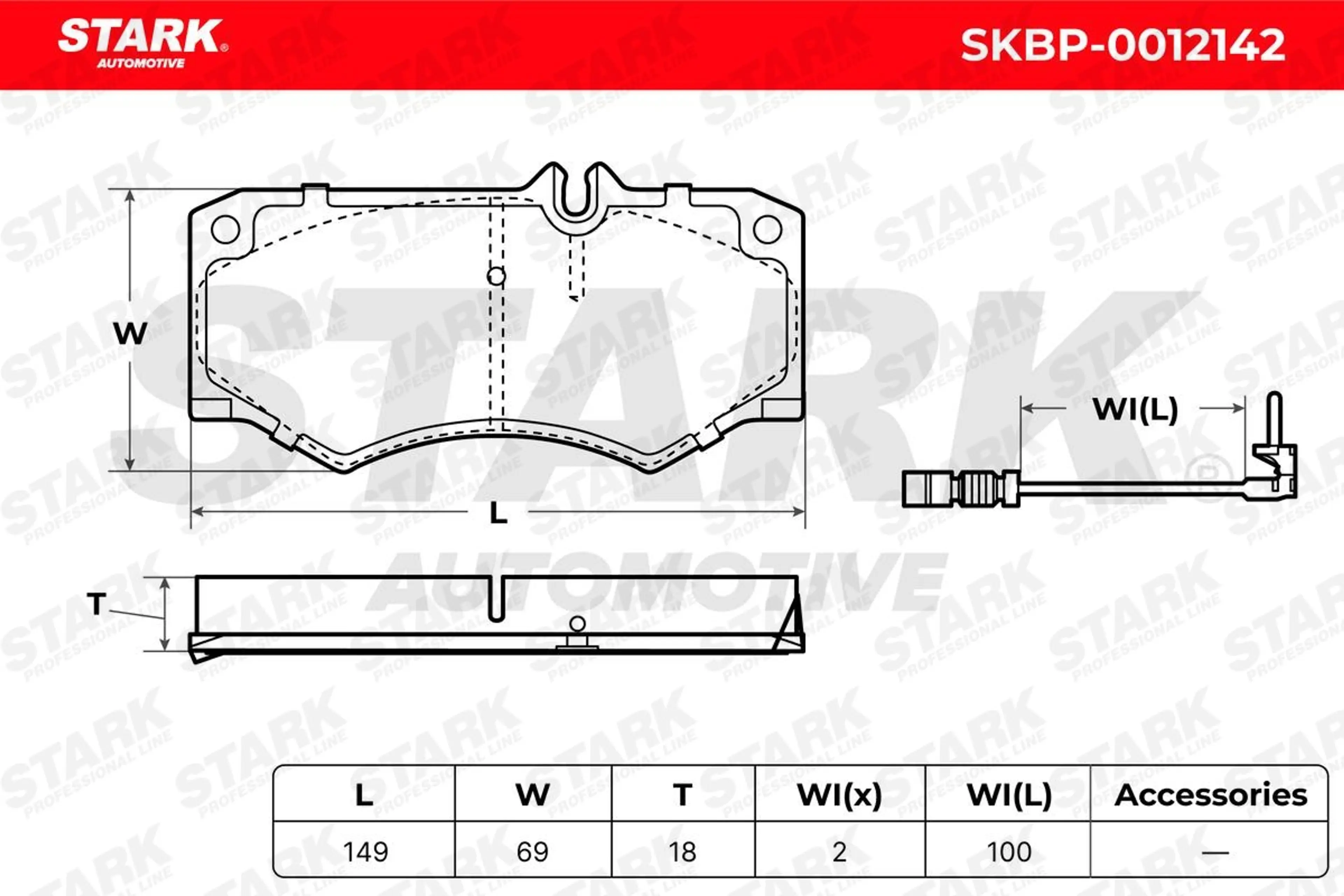 JUEGO DE PASTILLAS DE FRENO