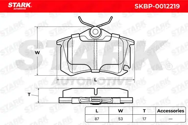 JUEGO DE PASTILLAS DE FRENO