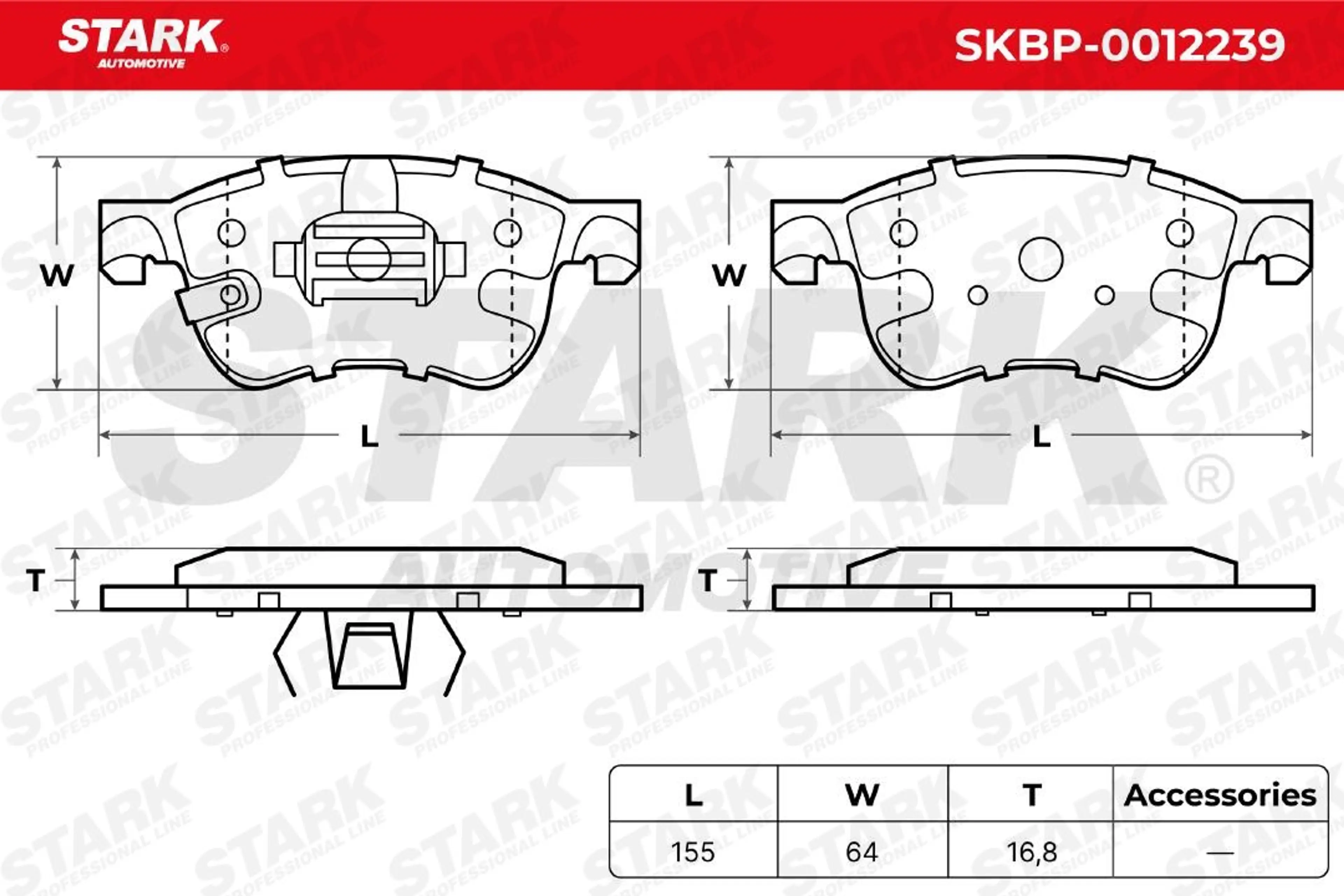 JUEGO DE PASTILLAS DE FRENO