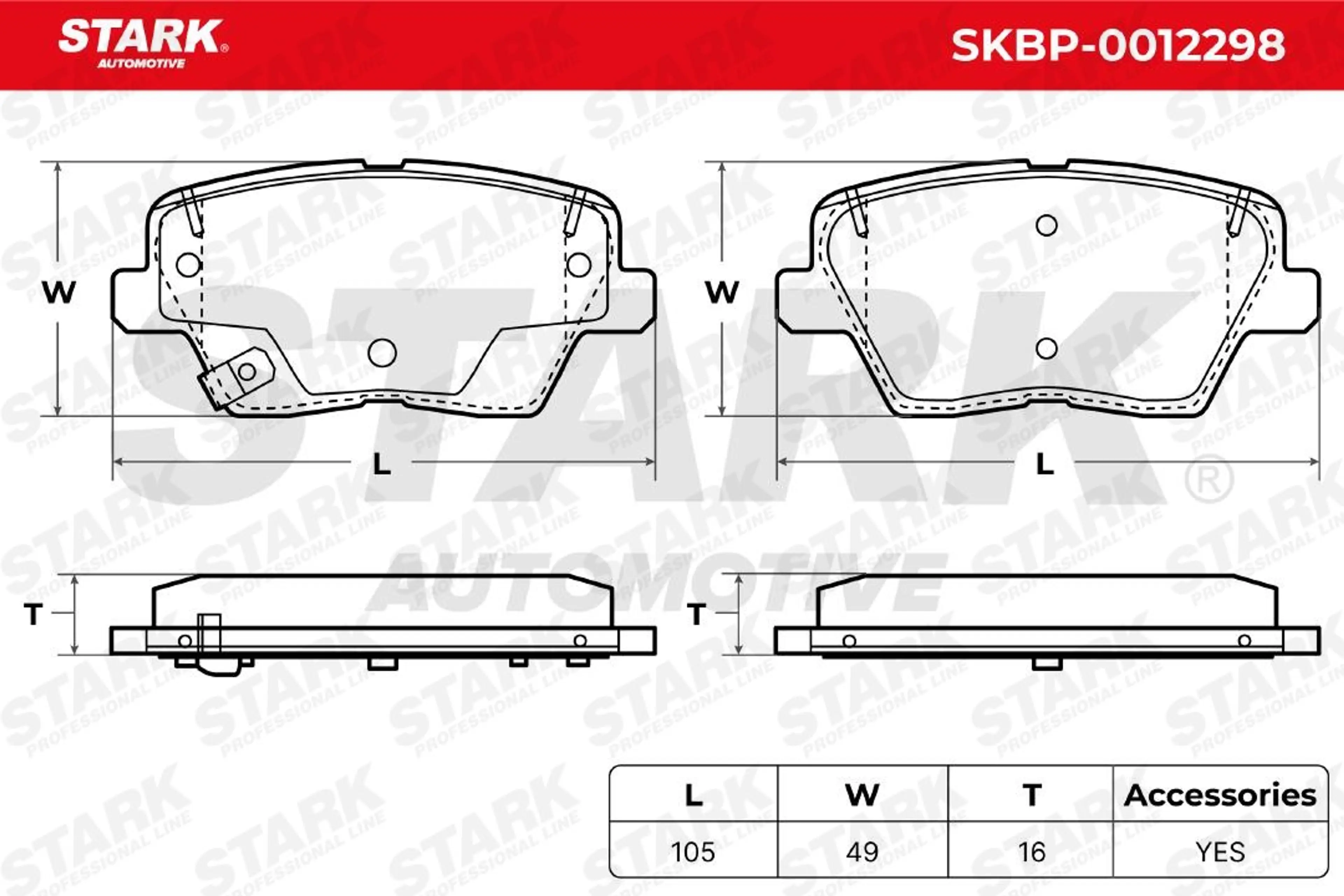 JUEGO DE PASTILLAS DE FRENO