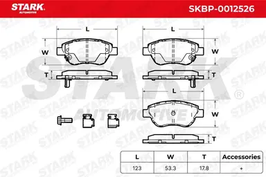 JUEGO DE PASTILLAS DE FRENO