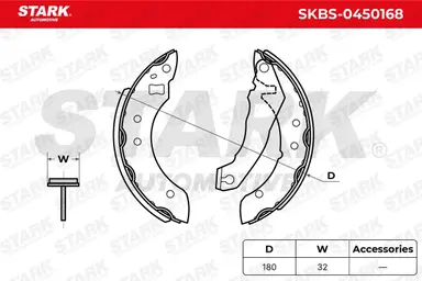 JUEGO DE ZAPATAS DE FRENOS