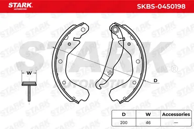 JUEGO DE ZAPATAS DE FRENOS