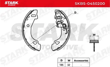 JUEGO DE ZAPATAS DE FRENOS