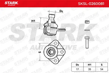 RÓTULA DE SUSPENSIÓN/CARGA