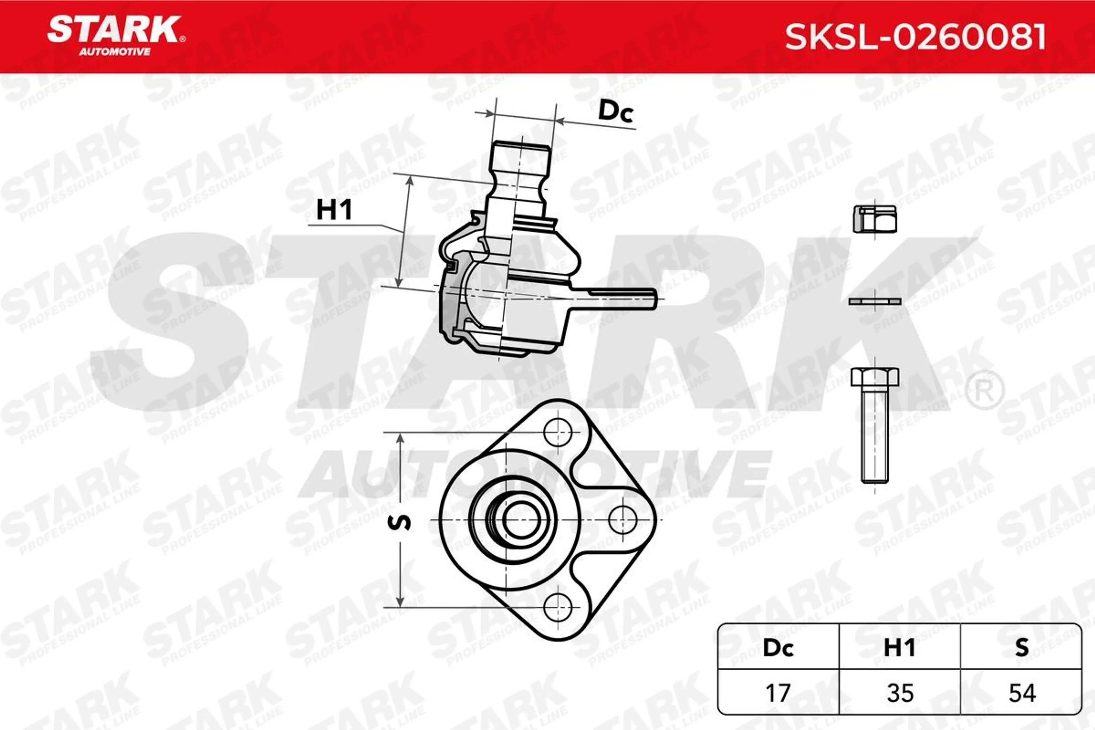 RÓTULA DE SUSPENSIÓN/CARGA