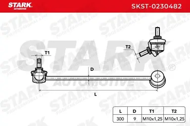 TRAVESAÑOS/BARRAS, ESTABILIZADOR
