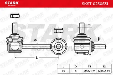 TRAVESAÑOS/BARRAS, ESTABILIZADOR