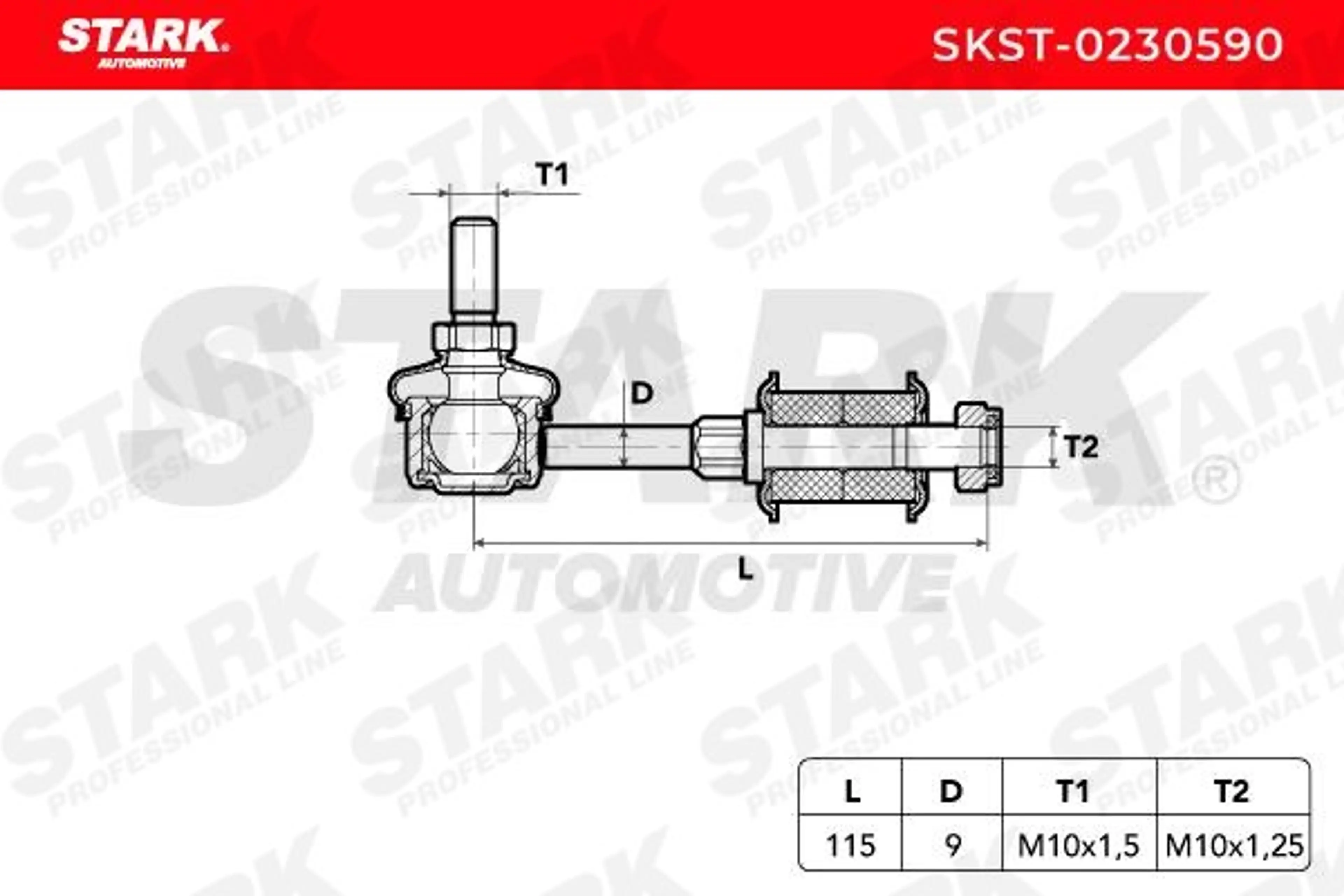 TRAVESAÑOS/BARRAS, ESTABILIZADOR