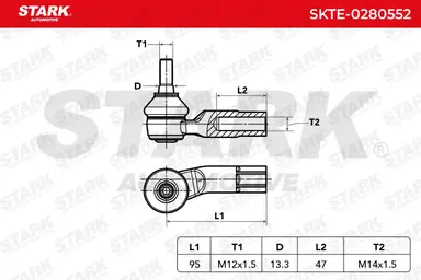 RÓTULA BARRA DE ACOPLAMIENTO