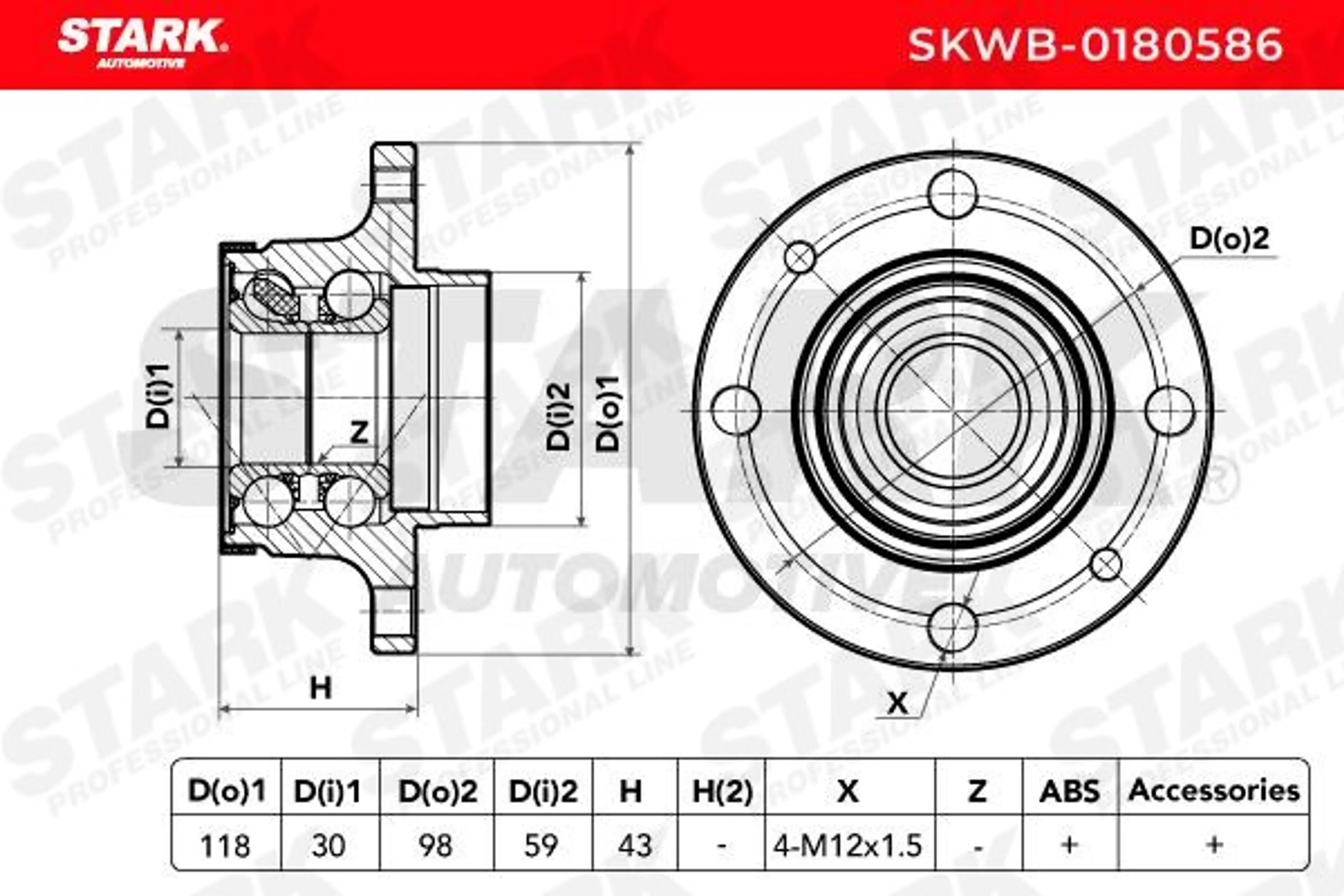 JUEGO DE COJINETE DE RUEDA